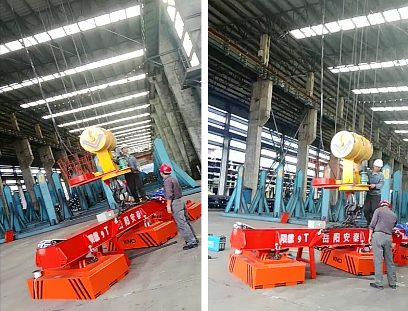 福建三鋼閩光股份有限公司圓棒二庫(kù)行車用磁力吸盤吊裝卸成品改造工程  福建三鋼閩光股份有限公司圓棒二庫(kù)行車用磁力吸盤吊裝卸成品改造工程